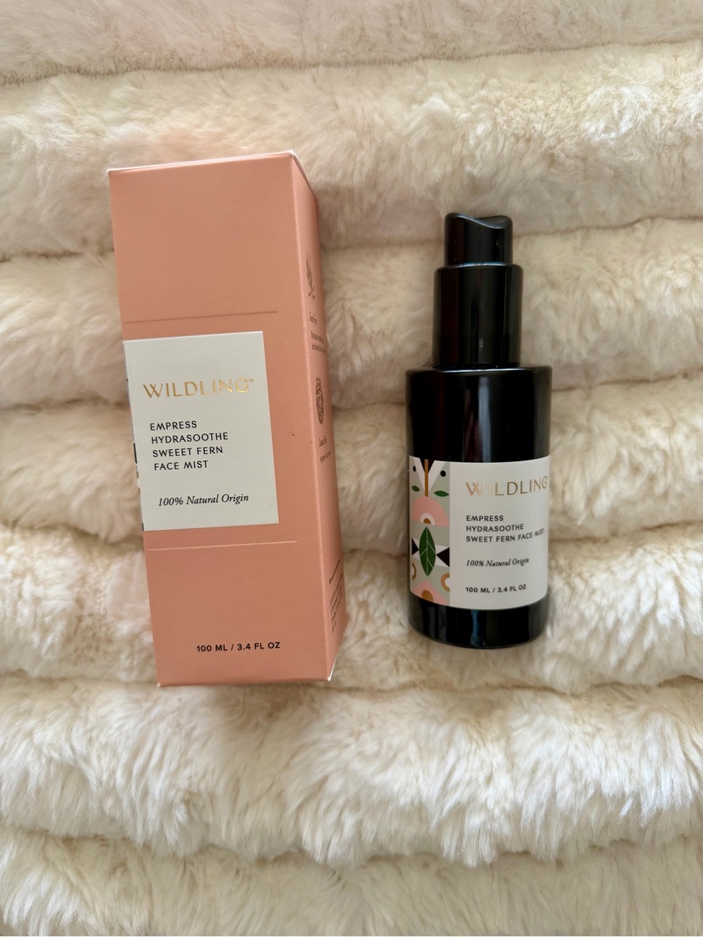 NIB WILDLING Empress Hydrasoothe Sweet Fern Face Mist 3.4 oz